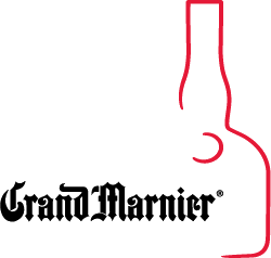 Grand marnier logo black red on white